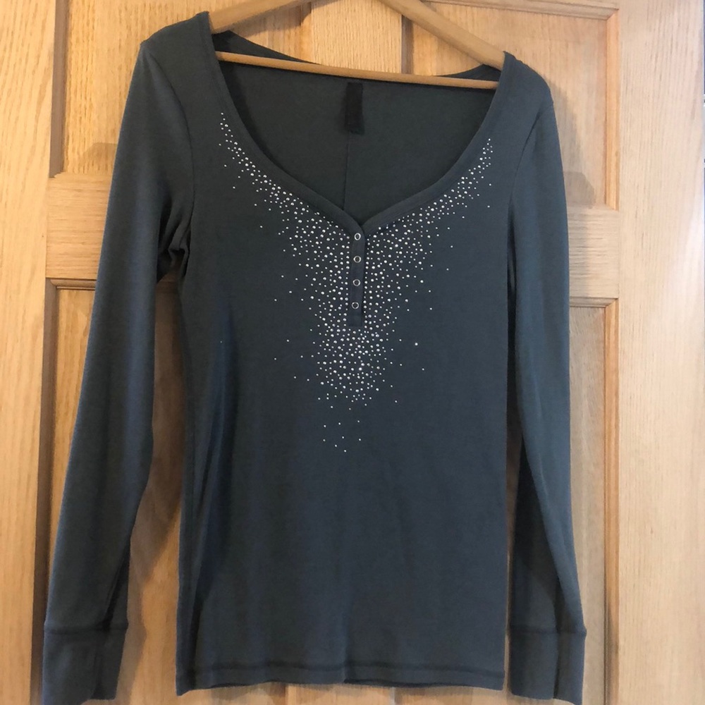 VS Blue/Gray Long Sleeve Tee